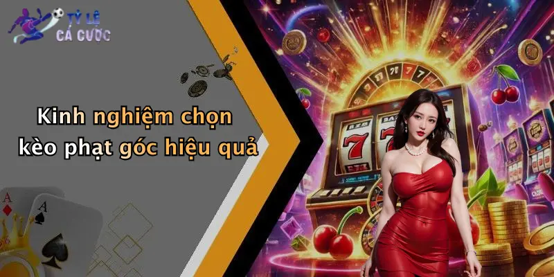Kinh nghiệm chọn kèo phạt góc hiệu quả