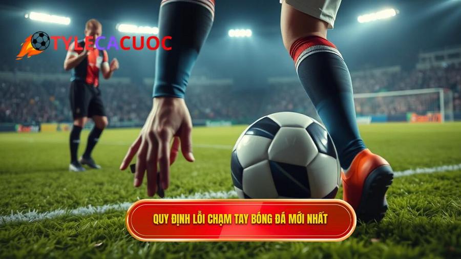 Quy định cơ bản về lỗi chạm tay trong bóng đá