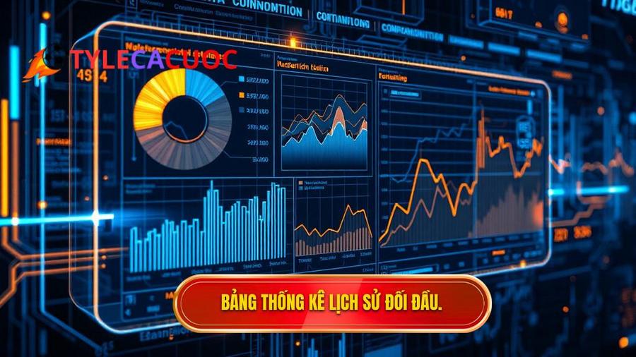 Bảng thống kê ví dụ về lịch sử đối đầu