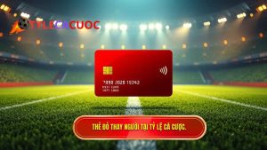 thẻ đỏ có được thay người không?