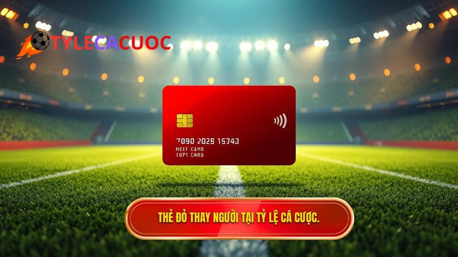 thẻ đỏ có được thay người không?