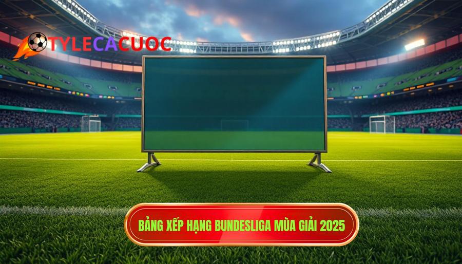 1. Bảng xếp hạng Bundesliga mùa giải 2025