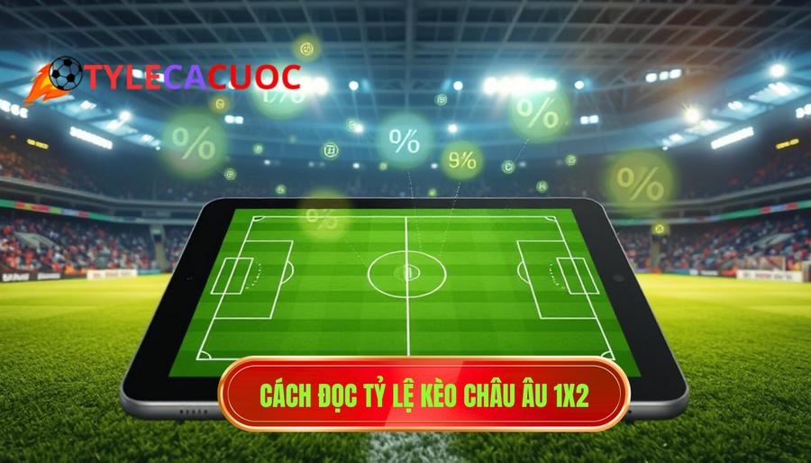 3. Cách đọc tỷ lệ kèo Châu Âu 1x2