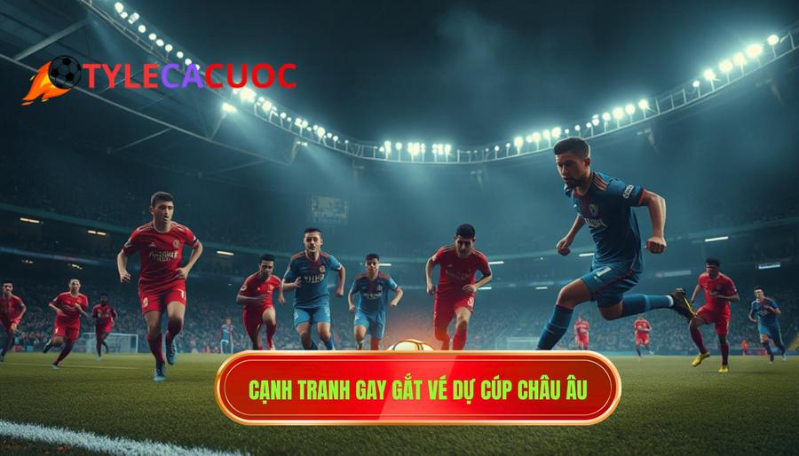 3. Cạnh tranh gay gắt vé dự Cúp Châu Âu