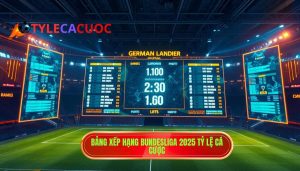 Bảng Xếp Hạng Bundesliga 2025: Cập Nhật Mới Nhất & Phân Tích Kèo