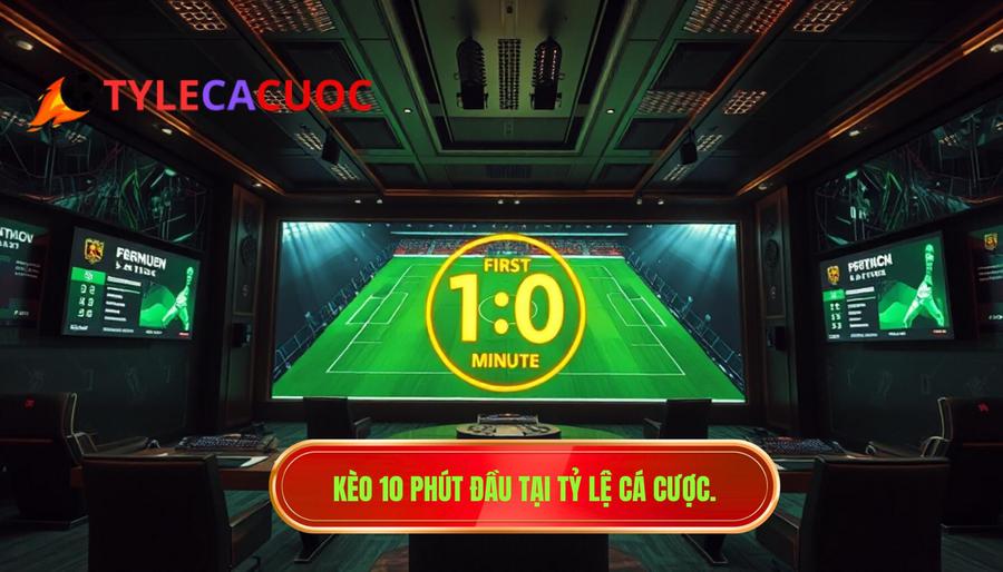 Kèo cược đội ghi bàn trong 10 phút đầu - Bí quyết thắng lớn